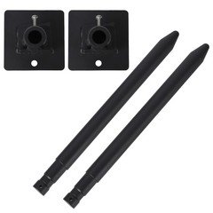 17″ Stabilizer Hay Bale Spear Attachment,2Pcs Quick Attach Bale Spike No-Sleeve