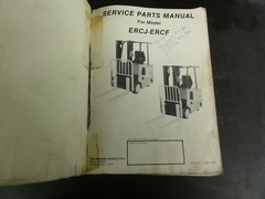 Yale ERCJ ERCF Forklift Service Parts Manual ITD-1339
