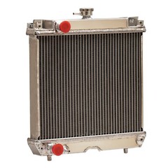 Fongoff 2 ROW Aluminum Radiator For Kubota F2260 F2560 B2710HSD B2410HSD Models