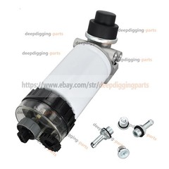 AS-Water Separator Fuel Filter 2656F087 3087298 For Caterpillar D3K XL D4K XL