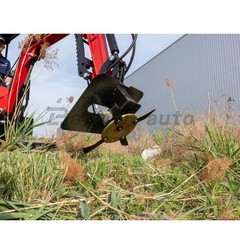 For 1-1.5ton Mini Excavator Attachment Hydraulic Grass Cutter Mower Attachment