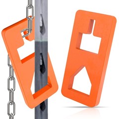 TNCZHYLX T Post Puller Fence Puller, Farm Equipment Tractor Orange