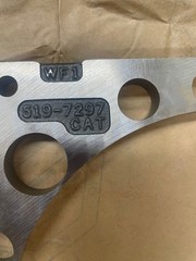 Spacer Plate P/N- 519-7297: 212.5mm Diameter (Caterpillar)