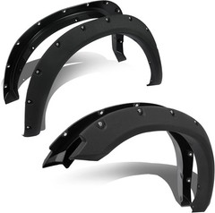 Fender Flares For 2009-2023 Dodge Ram 1500 Classic Pocket Rivet Style