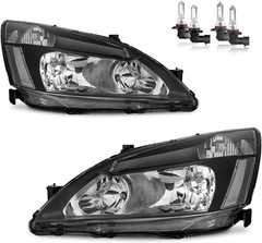 2003-2007 Honda Accord 2Dr 4Dr Coupe Sedan Headlight Assembly Pair Left Right