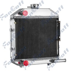 # SBA310100211 Aluminum Radiator with Cap Fit Ford 1300 Compact Tractor