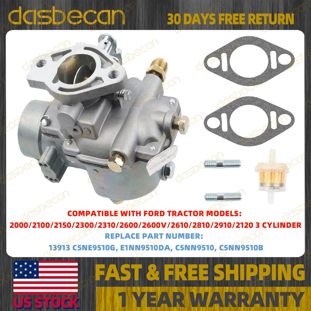 Carburetor for Ford 2000 2100 2300 2600 21210 Tractors 1965-1982 C5NE9510G
