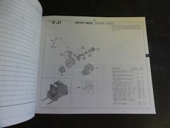 Nissan KH02 Forklift Parts Catalog Manual C-F260U 1994
