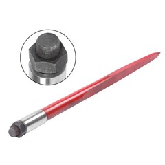 2 Pack Hay Bale Spear 43″ 3000 lbs Capacity Spike Fork Fits For Tractors Loaders