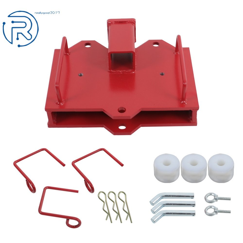 2″ Forklift Hitch Adapter For Dual Pallet Trailer Tow Receiver Attachment