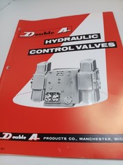 1957 Double A Control Hydraulic Valves Catalog Brochure Book No. 551 Price List