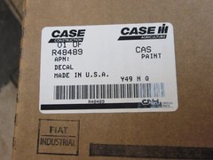 Large Case Decal 6″ x 24-1/2″ Brown