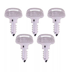 5X Ignition Key 18510-63720 for Kubota M9540 M8540 M7040 M6040 M5700 M5040 M4900