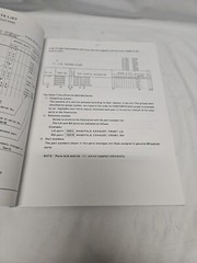 MITSUBISHI FORKLIFT TRUCKS PARTS LIST GASOLINE ENGINES MANUAL 4G63 4G64 FG15 18