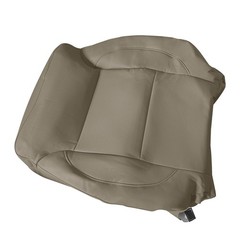 Perforated Leather Seat Cover Tan Driver Pass Silverado Tahoe Sierra Yukon 15-19