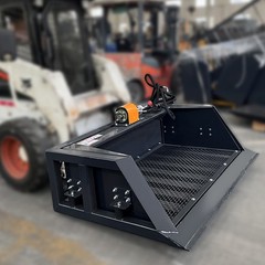 Wolverine Skid Steer Screening Bucket, 72in Width Suitable for Screening Dirt US