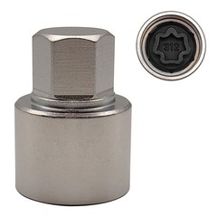 Mercedes Benz Wheel Lock Key Socket 303 Lug Nut Removal Tool with Wheel Lock
