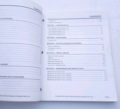 Club Car Golf Cart Vehicle Equipment Parts Manual Precedent ORIGINAL!
