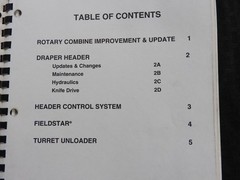 1998 ALLIS CHALMERS Gleaner Combine Service Repair Training Manual R52 R62 R72
