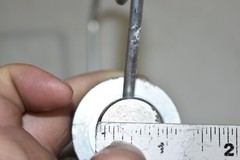 6 PC LOT PTO Lock Pin 1″ Diameter 5-1/2” Useable Length FREE SHIPPING