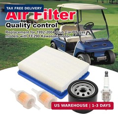 SYOWADA 1015426 Air Filter 1016467 Oil Filter Replacement For 1992-Up Club Car D