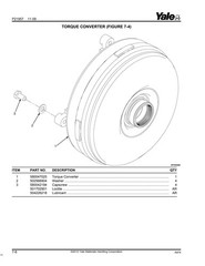 Service Parts Manual Fits Yale Forklift GLP050LX(A974)