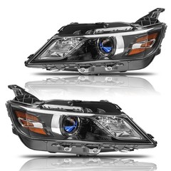 Headlight Assembly for 2014-2020 Chevy Impala Halogen Pair Not HID