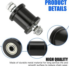 8mm Mini Bike Chain Tensioner with 1-3/4″ Roller for CT1 Size: chain tensioner