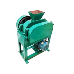 OPEN BOX!Electric Double Roller Crusher Rock Stone Ore Crushing Machine 220V 2HP