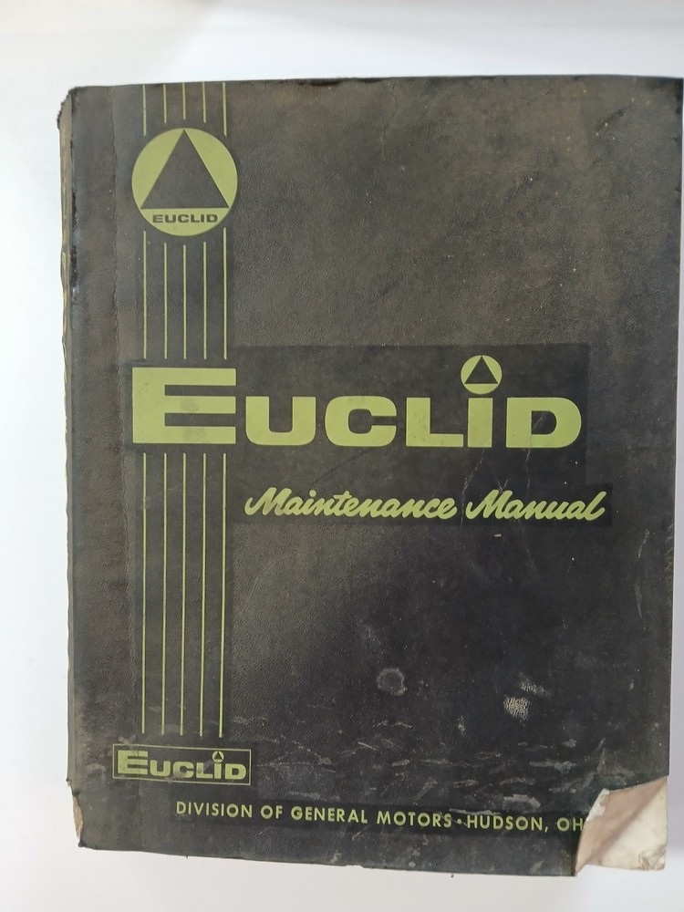 1964 EUCLID GM SERIES 3, 4, 6-71, 71 N E T DIESEL ENGINE FACTORY SERVICE MANUAL