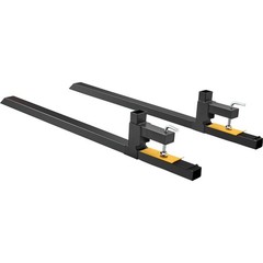 VEVOR 2000/4000 LBS Clamp on Pallet Forks Tractor Bucket Forks 43″/60″