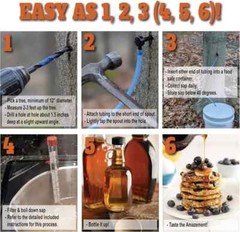 Maple Syrup Sap Collection Tubing 100 Feet 5 16″ ID Food Grade Vacuum Hose Tree