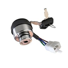 Key Ignition Switch for AGT H15R Mini Excavator Ignition Switch Replacement