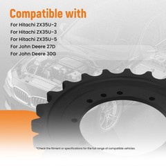 Heavy Equipment Sprocket 23 Teeth for Multiple Excavator Models 1032265