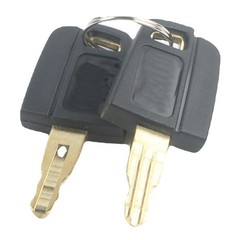 2PCS Ignition Keys 5P8500 Fits For CAT Caterpillar Heavy Equipment