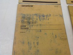 (4) CAT Caterpillar 631E Scraper 6PC669-Up Parts Manual June 1992