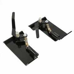 Universal Weld-On Skid Steer Quick Attach Bucket Conversion Adapter Latch Plates