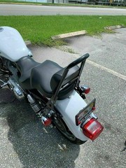 For Harley Sportster 1200 883 04-UP Detachable Passenger Sissy Bar Backrest Pad