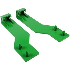 KOJEM For John Deere Tractor Loader Quick Tach Weld On Mounting Brackets