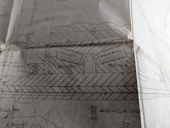 LARGE CLEVELAND AUTOMATIC INDUSTRIAL STEAMPUNK PENCIL DRAWING 74” X 35” TIMKEN