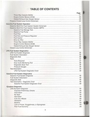 Cat Lift Trucks GM 4.3L (G6) Fuel System Service Manual (99789-84111) {D1247}