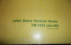 JOHN DEERE 216 324 524 624 TILLER TECHNICAL SERVICE SHOP REPAIR MANUAL BOOK
