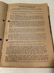 War Department Technical TM 5 – 1100 1943 Roller Road Gasoline Engine Driven