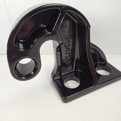 M134708R Peterbilt Right Hand 377 378 379 Lower Hood Pivot Hinge Black