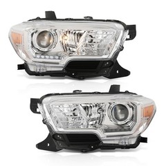 LED DRL Projector Headlights Halogen Toyota Tacoma 2016-2022 TO2502244