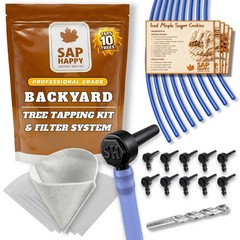 Complete Maple Syrup Tapping Kit for First-Time Makers