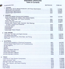 Case 850D 855D Crawler Dozer Loader Service Operators Owners Manual Repair Shop