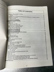 OEM Etnyre Black Topper BT BX BT/SAM Operators & Maintenance Manual