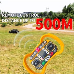 Remote Control Gasoline Lawn Mower All Terrain Outdoor Off-Road Reclamation