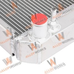 4-Row Aluminum Forklift Radiator For Hyster H40XL H45XL C177 GM 3.0L #1329169